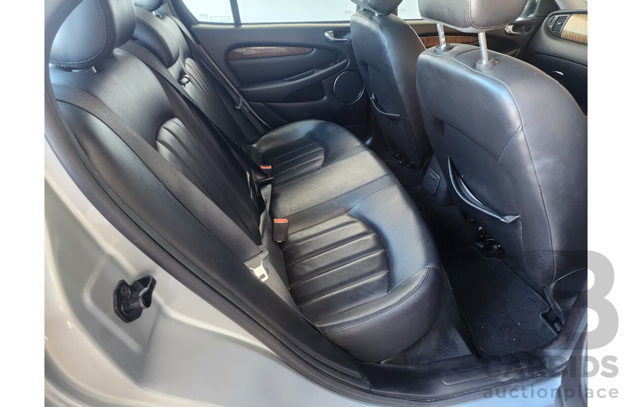 10/2007 Jaguar X Type 2.1 V6 LE MY08 4d Sedan Silver 2.1L