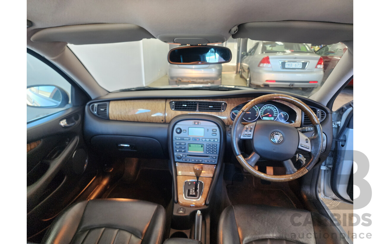 10/2007 Jaguar X Type 2.1 V6 LE MY08 4d Sedan Silver 2.1L