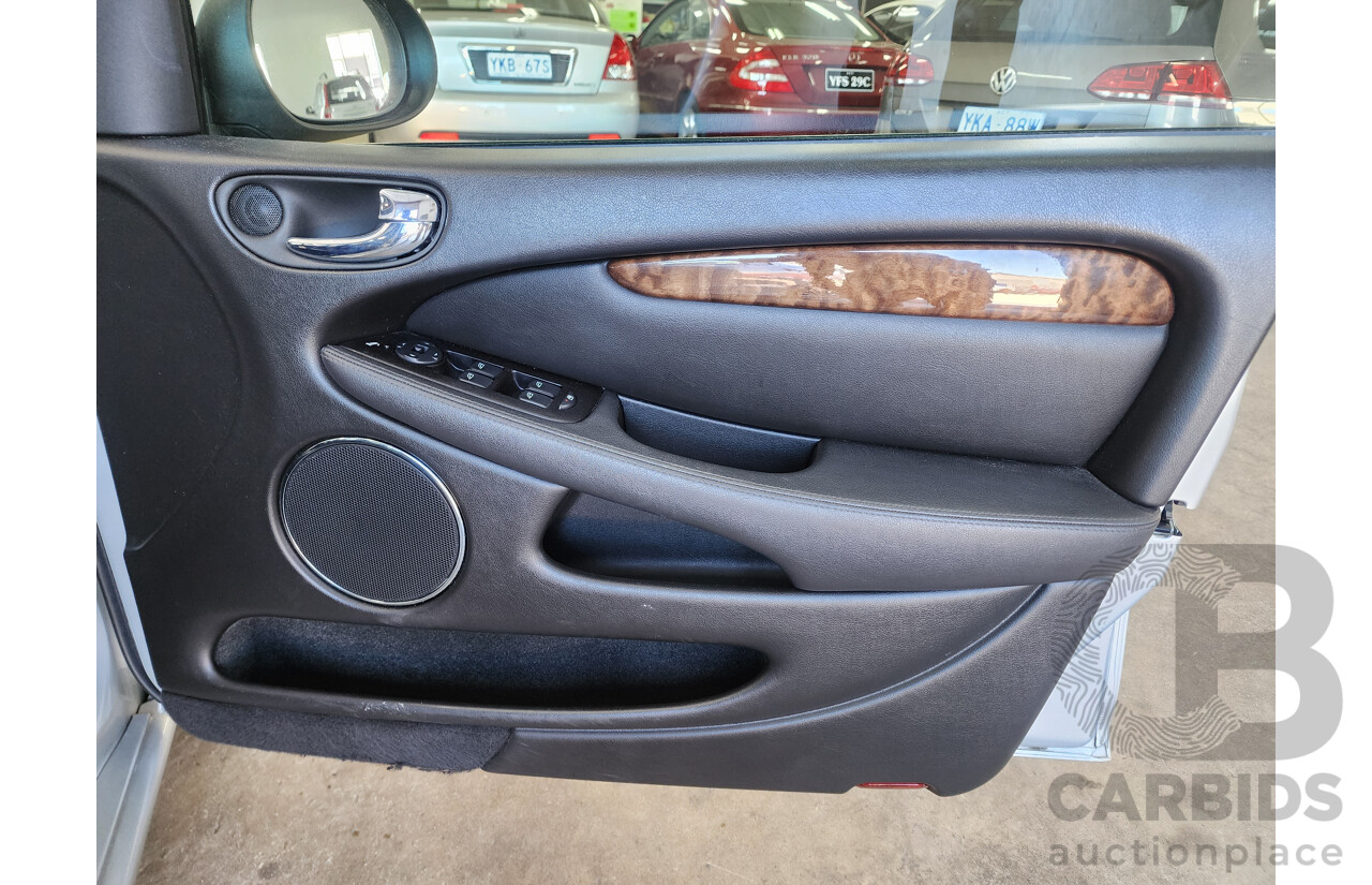 10/2007 Jaguar X Type 2.1 V6 LE MY08 4d Sedan Silver 2.1L