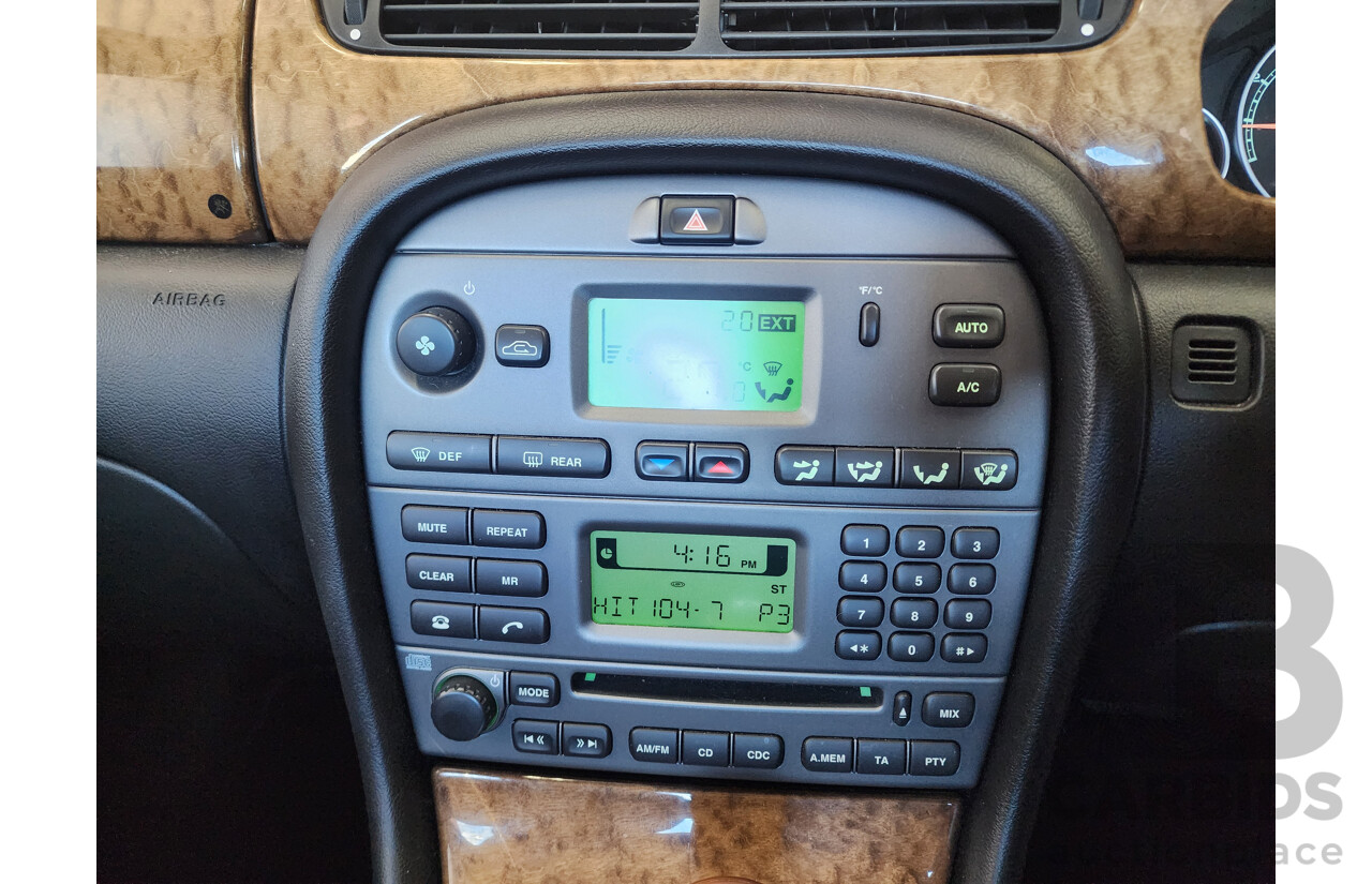 10/2007 Jaguar X Type 2.1 V6 LE MY08 4d Sedan Silver 2.1L