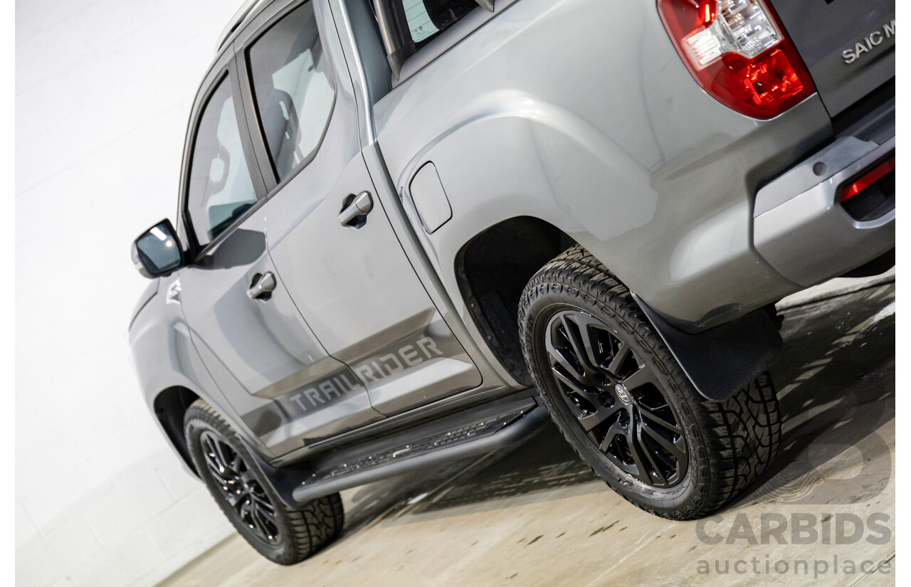 07/2019 LDV T60 Trailrider (4x4) SK8C Double Cab Utility Lava Grey Metallic Turbo Diesel 2.8L