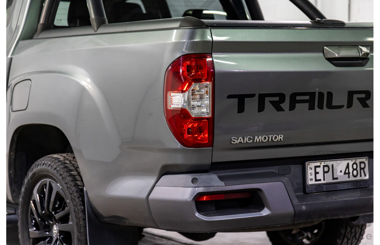 07/2019 LDV T60 Trailrider (4x4) SK8C Double Cab Utility Lava Grey Metallic Turbo Diesel 2.8L