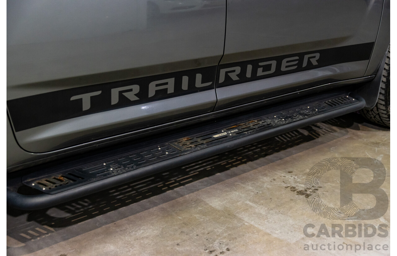 07/2019 LDV T60 Trailrider (4x4) SK8C Double Cab Utility Lava Grey Metallic Turbo Diesel 2.8L