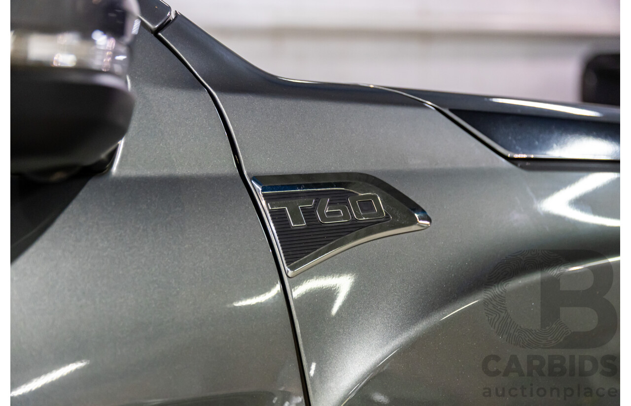 07/2019 LDV T60 Trailrider (4x4) SK8C Double Cab Utility Lava Grey Metallic Turbo Diesel 2.8L