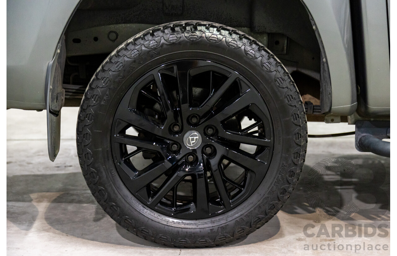 07/2019 LDV T60 Trailrider (4x4) SK8C Double Cab Utility Lava Grey Metallic Turbo Diesel 2.8L