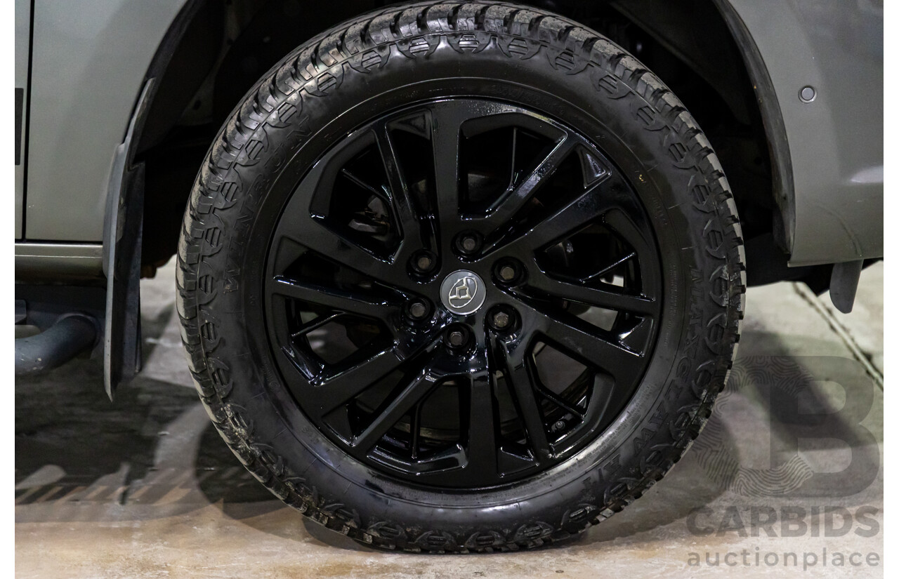 07/2019 LDV T60 Trailrider (4x4) SK8C Double Cab Utility Lava Grey Metallic Turbo Diesel 2.8L