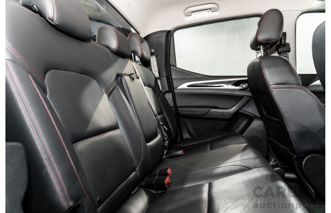 07/2019 LDV T60 Trailrider (4x4) SK8C Double Cab Utility Lava Grey Metallic Turbo Diesel 2.8L