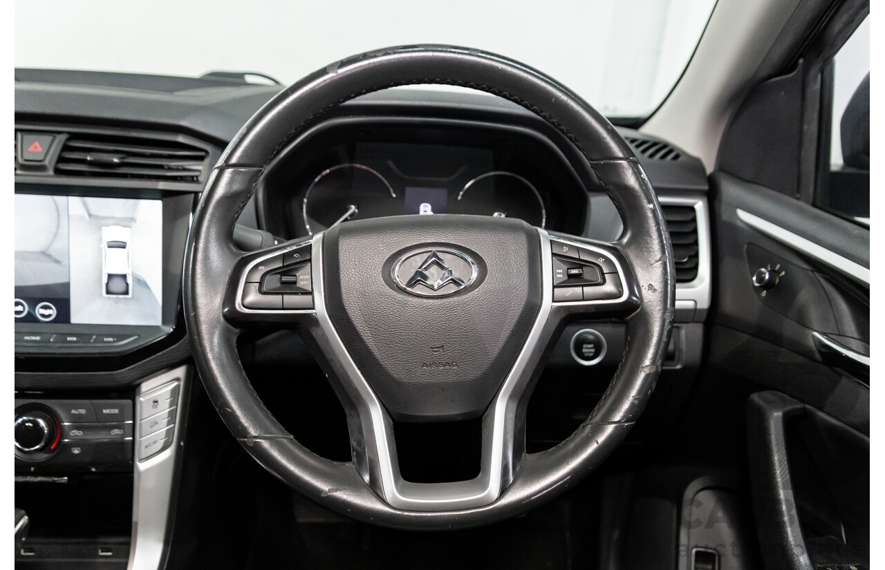 07/2019 LDV T60 Trailrider (4x4) SK8C Double Cab Utility Lava Grey Metallic Turbo Diesel 2.8L