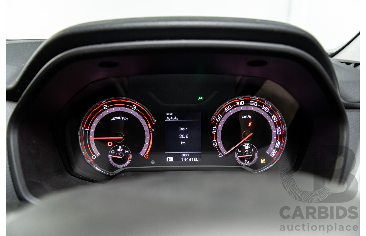 07/2019 LDV T60 Trailrider (4x4) SK8C Double Cab Utility Lava Grey Metallic Turbo Diesel 2.8L