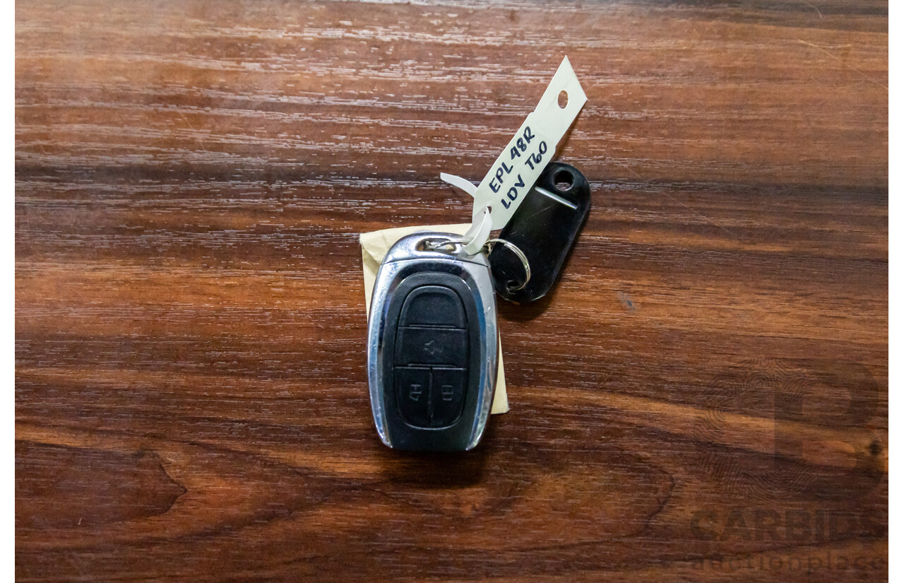 07/2019 LDV T60 Trailrider (4x4) SK8C Double Cab Utility Lava Grey Metallic Turbo Diesel 2.8L