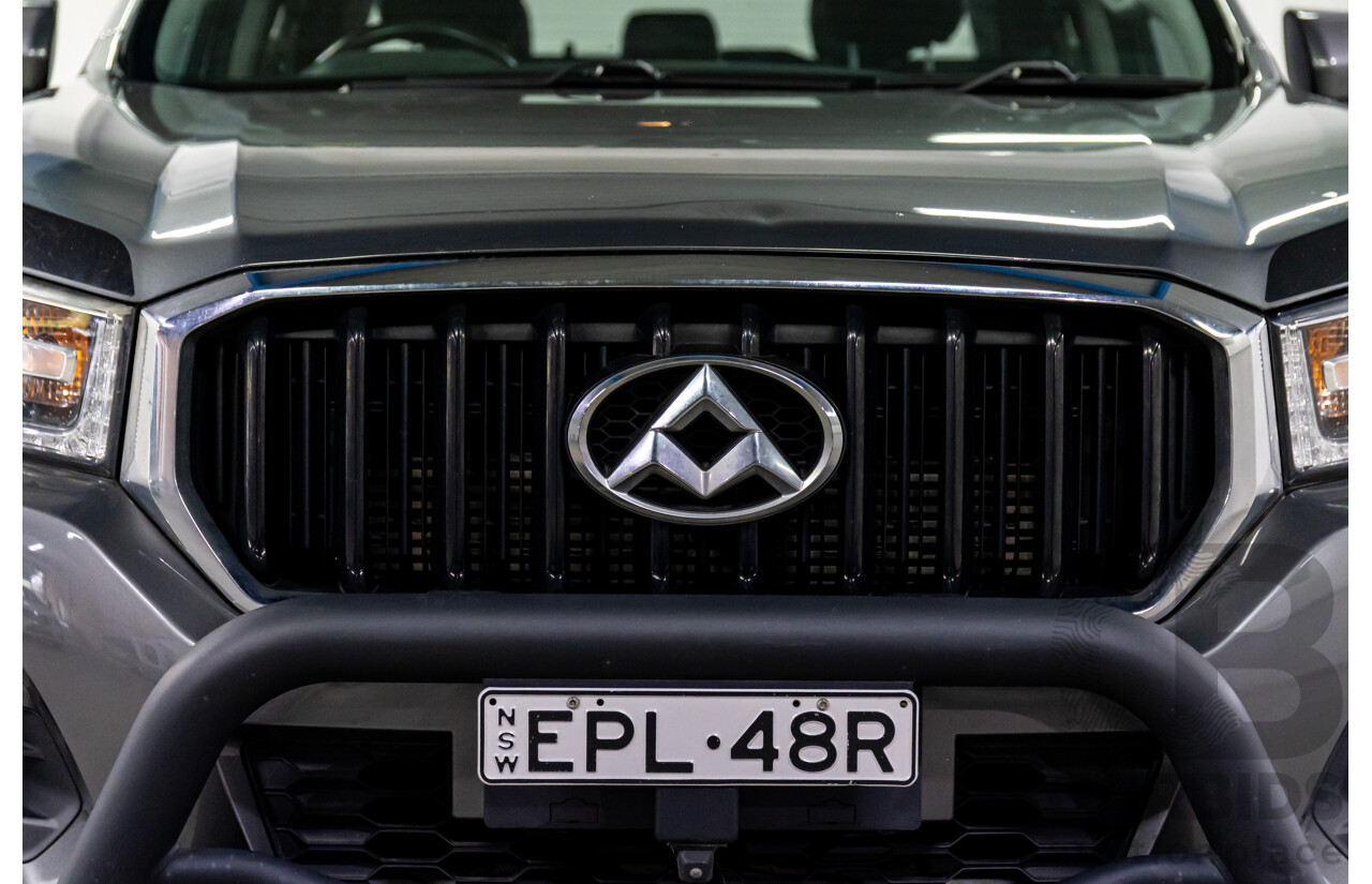 07/2019 LDV T60 Trailrider (4x4) SK8C Double Cab Utility Lava Grey Metallic Turbo Diesel 2.8L