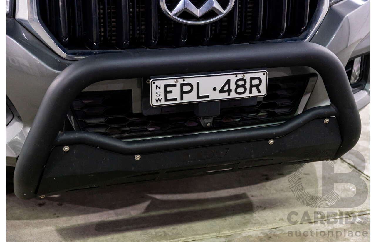 07/2019 LDV T60 Trailrider (4x4) SK8C Double Cab Utility Lava Grey Metallic Turbo Diesel 2.8L