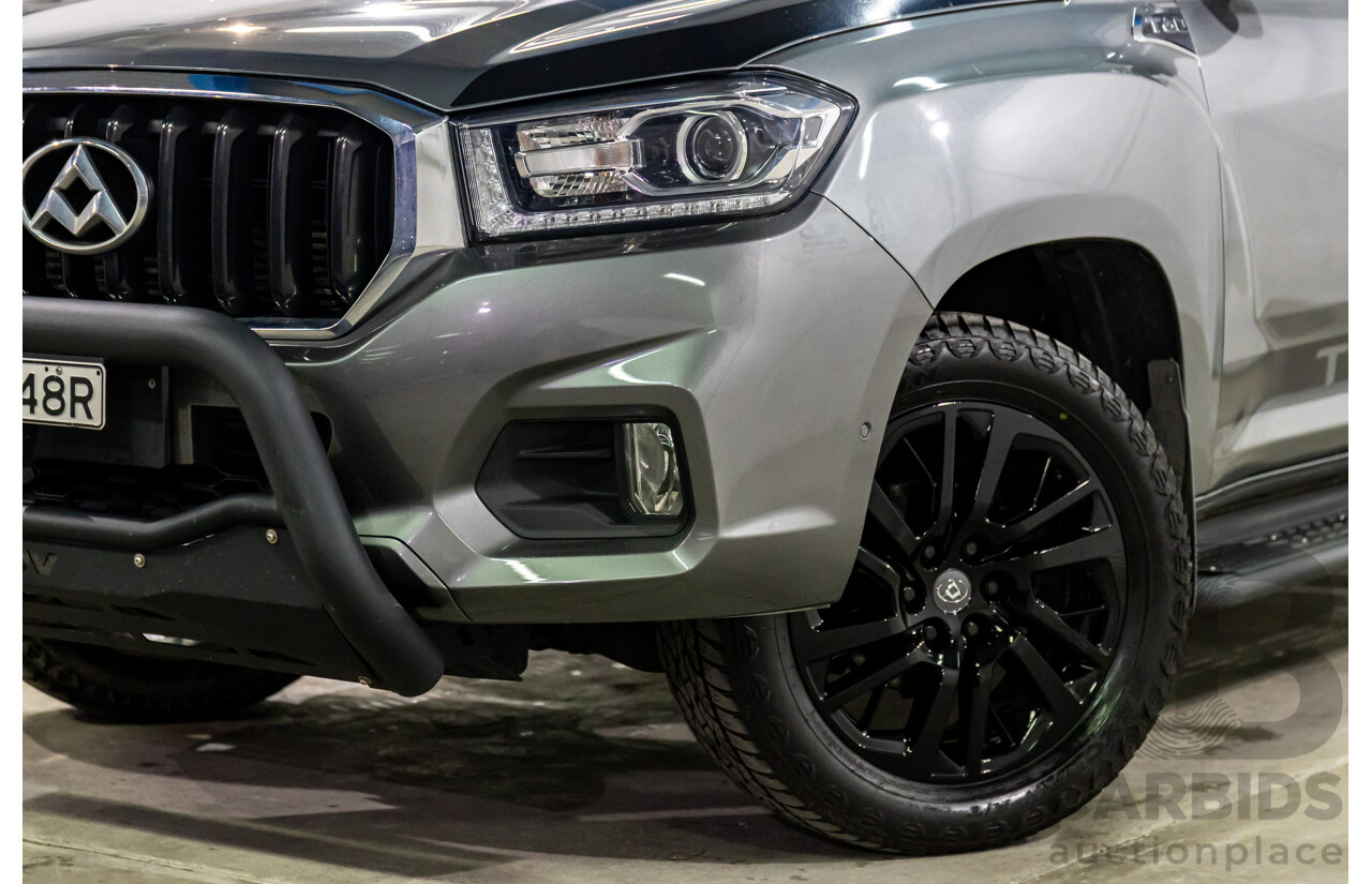 07/2019 LDV T60 Trailrider (4x4) SK8C Double Cab Utility Lava Grey Metallic Turbo Diesel 2.8L