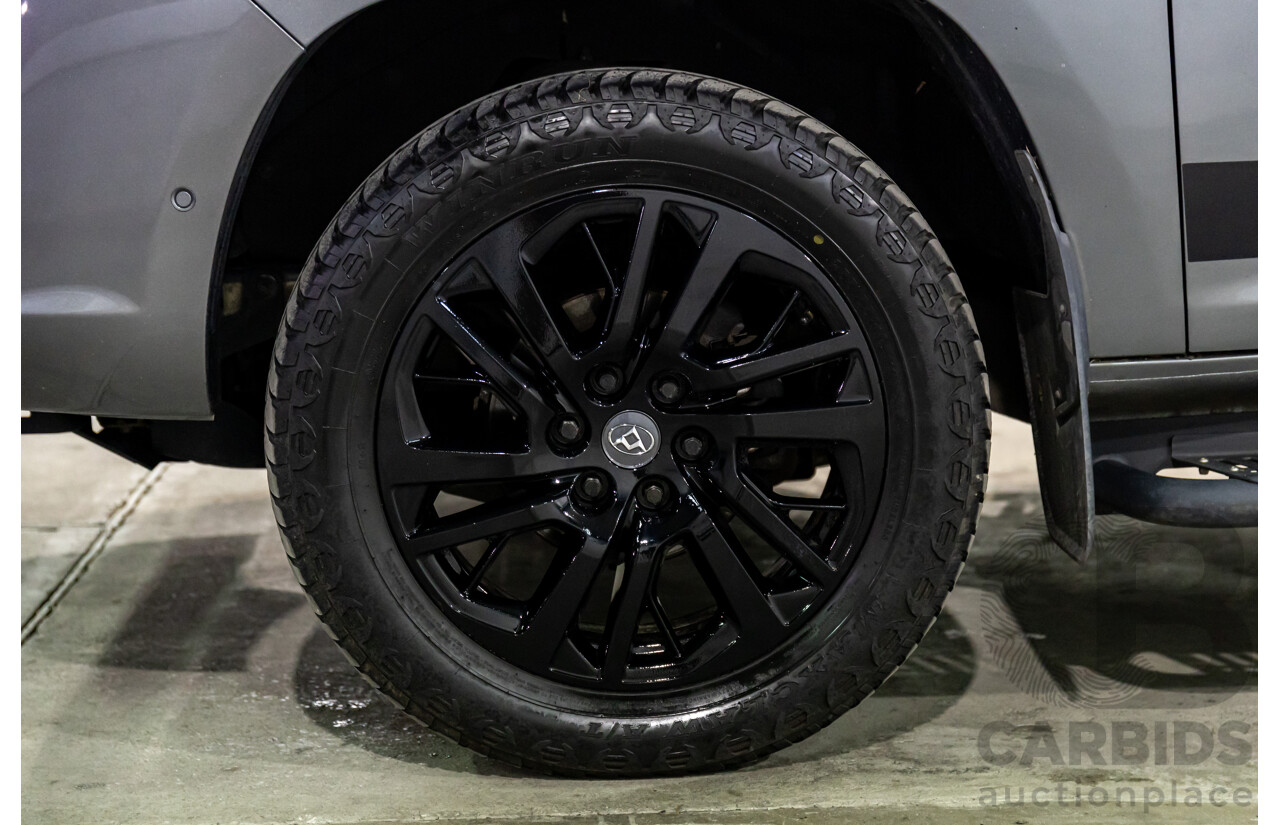 07/2019 LDV T60 Trailrider (4x4) SK8C Double Cab Utility Lava Grey Metallic Turbo Diesel 2.8L