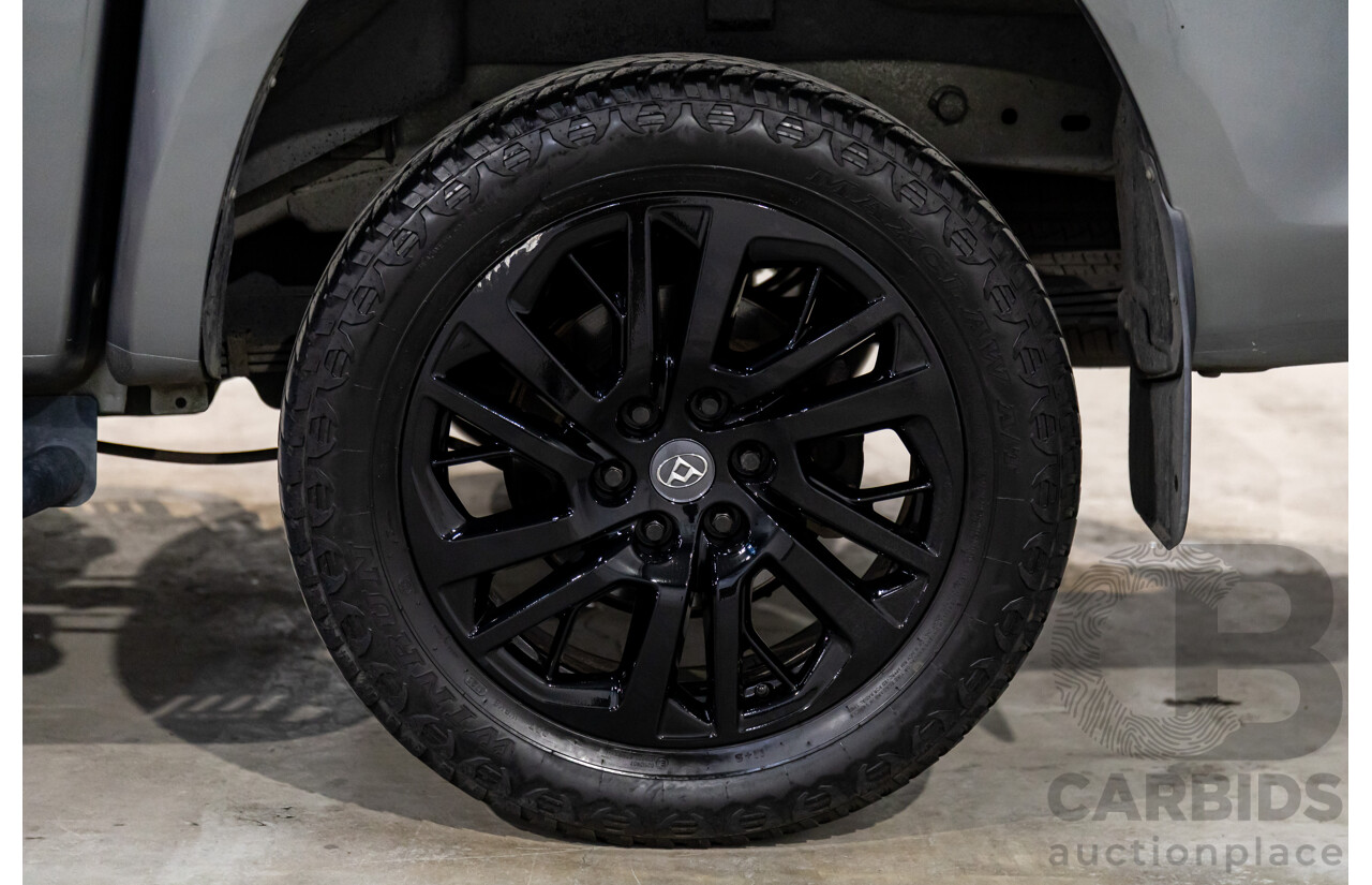 07/2019 LDV T60 Trailrider (4x4) SK8C Double Cab Utility Lava Grey Metallic Turbo Diesel 2.8L