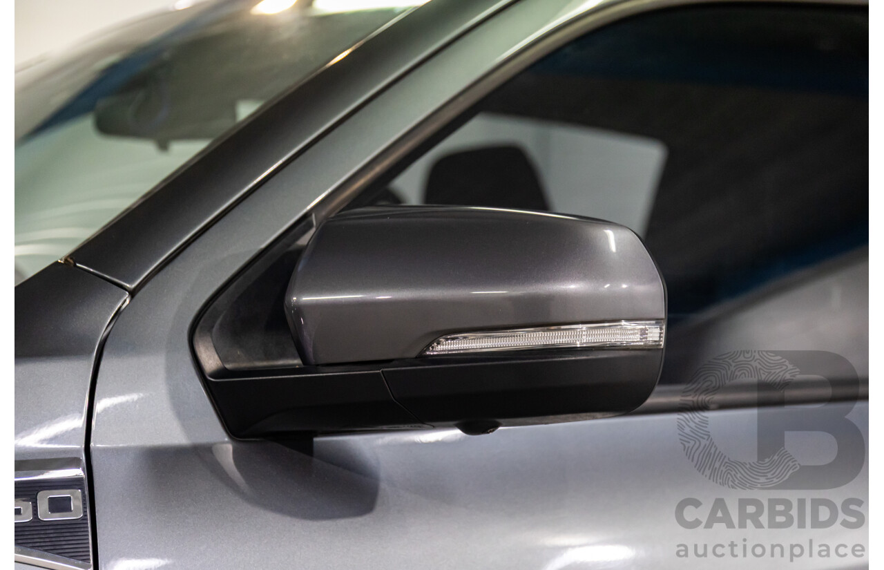 07/2019 LDV T60 Trailrider (4x4) SK8C Double Cab Utility Lava Grey Metallic Turbo Diesel 2.8L