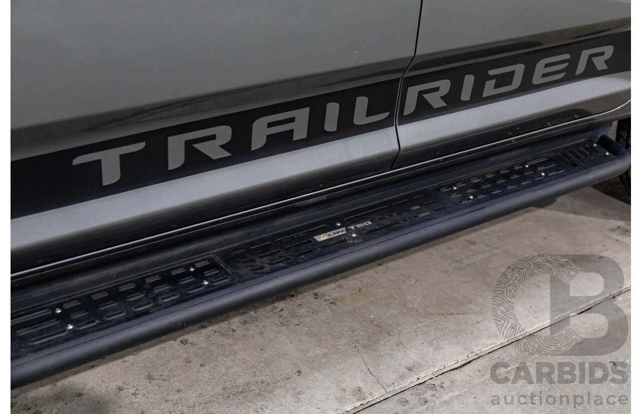 07/2019 LDV T60 Trailrider (4x4) SK8C Double Cab Utility Lava Grey Metallic Turbo Diesel 2.8L