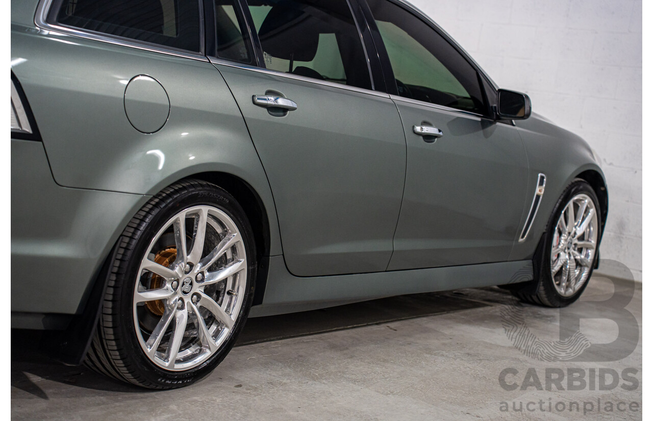 1/2014 Holden Commodore SS-V Redline VF 4d Sportwagon Prussian Steel Grey Metallic V8 6.0L