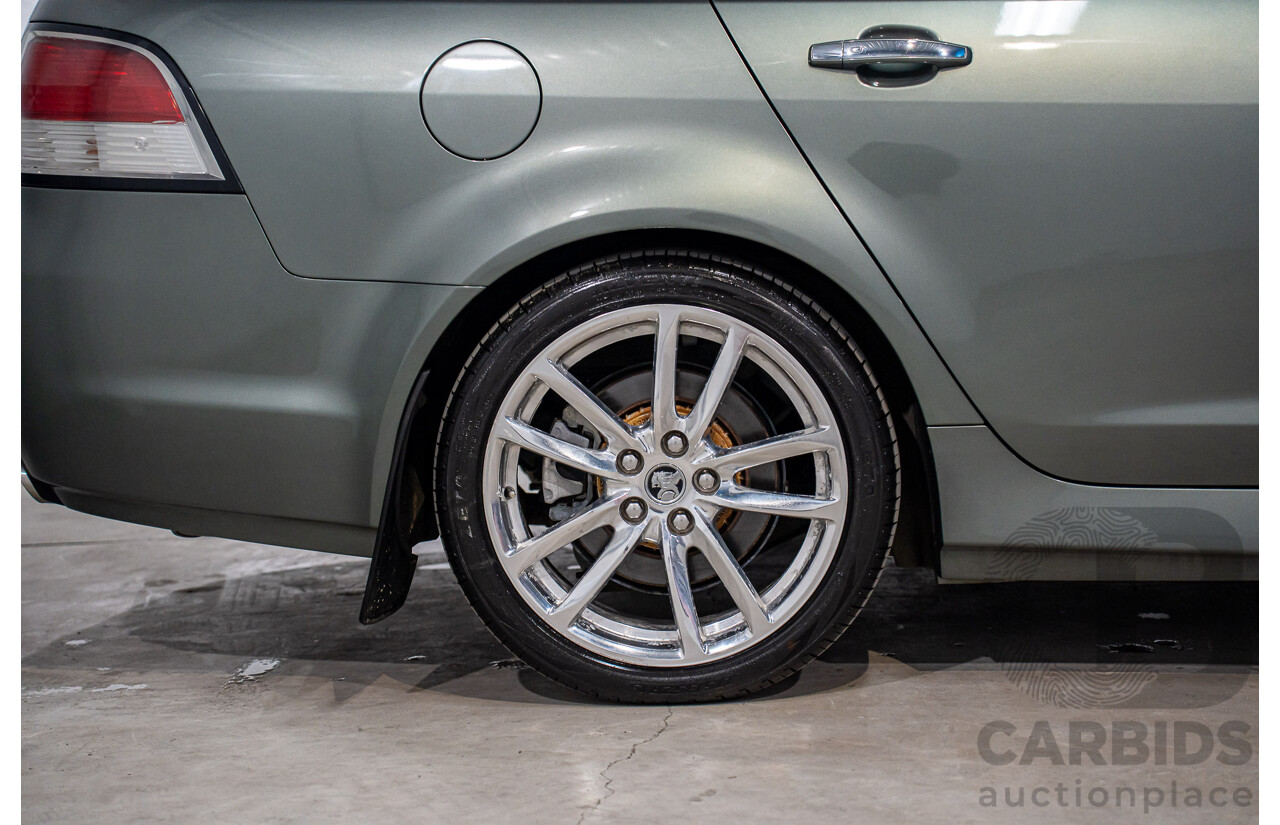 1/2014 Holden Commodore SS-V Redline VF 4d Sportwagon Prussian Steel Grey Metallic V8 6.0L