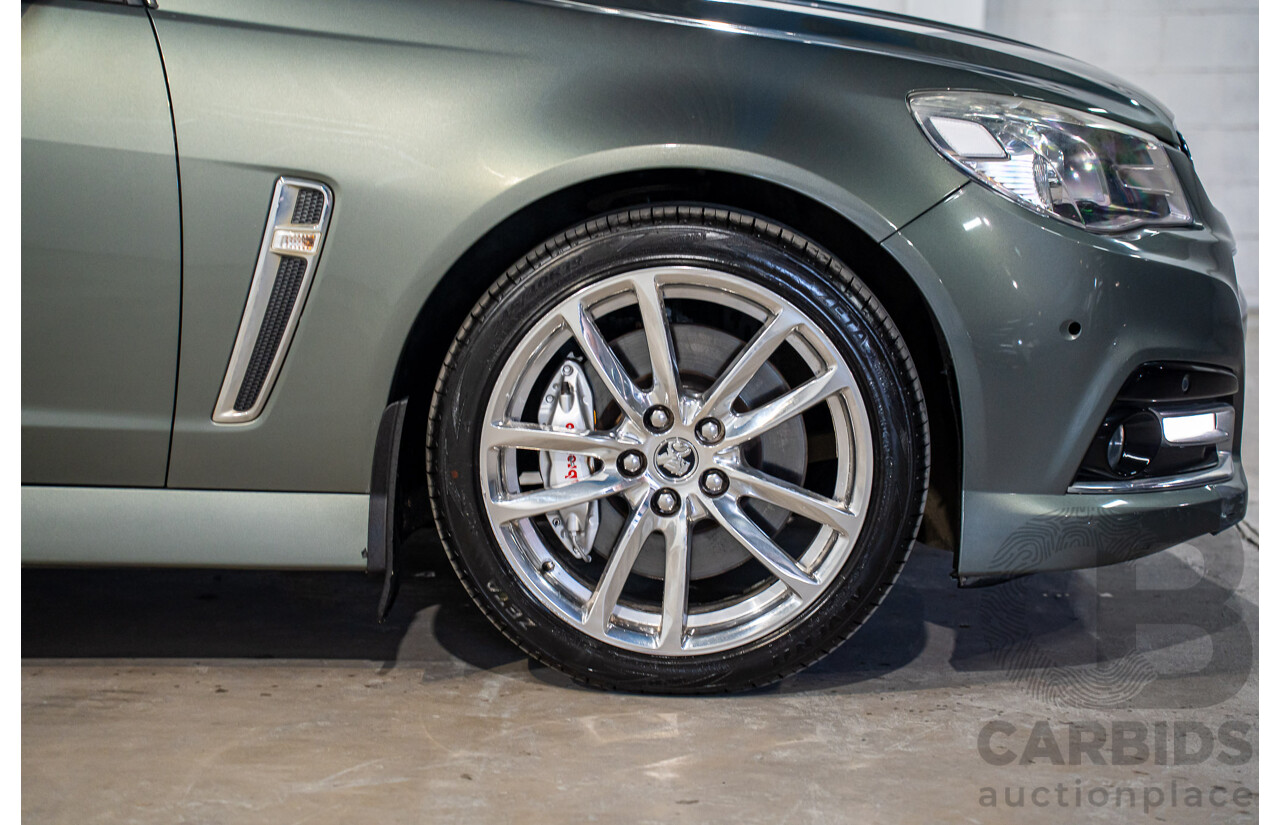 1/2014 Holden Commodore SS-V Redline VF 4d Sportwagon Prussian Steel Grey Metallic V8 6.0L
