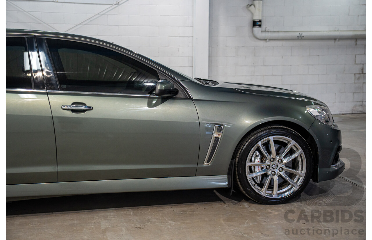1/2014 Holden Commodore SS-V Redline VF 4d Sportwagon Prussian Steel Grey Metallic V8 6.0L