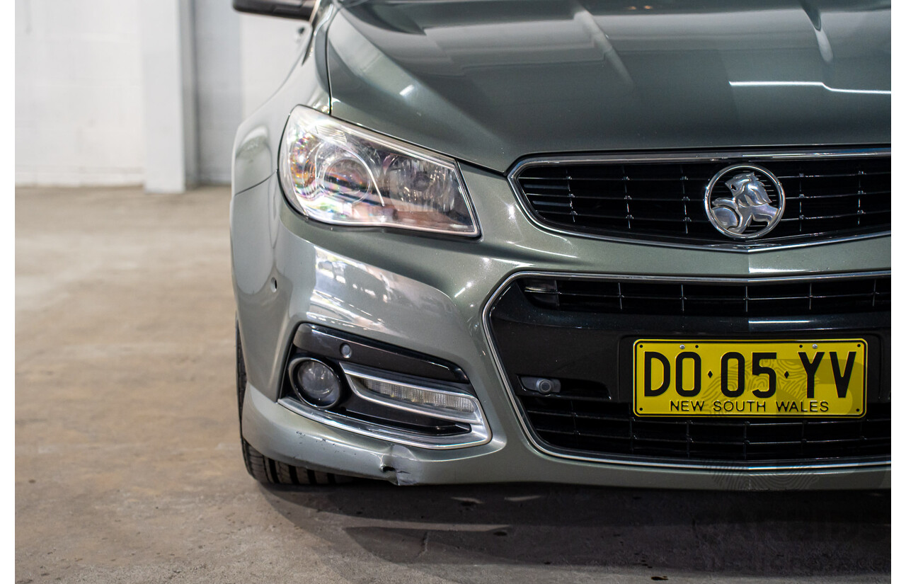 1/2014 Holden Commodore SS-V Redline VF 4d Sportwagon Prussian Steel Grey Metallic V8 6.0L