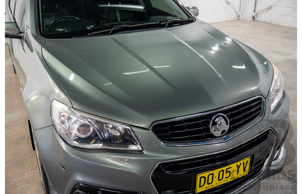 1/2014 Holden Commodore SS-V Redline VF 4d Sportwagon Prussian Steel Grey Metallic V8 6.0L