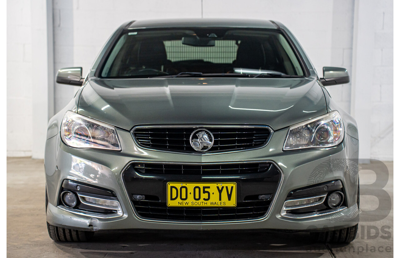 1/2014 Holden Commodore SS-V Redline VF 4d Sportwagon Prussian Steel Grey Metallic V8 6.0L