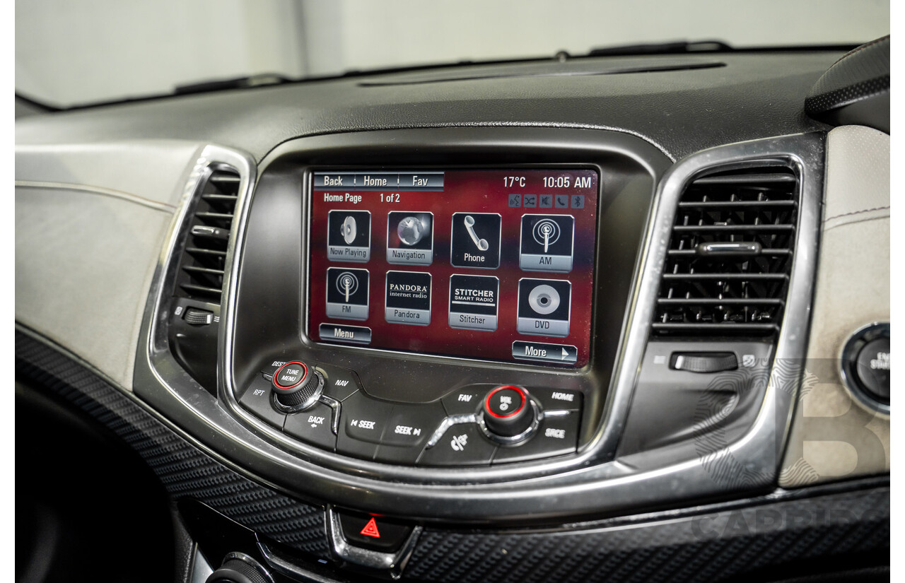 1/2014 Holden Commodore SS-V Redline VF 4d Sportwagon Prussian Steel Grey Metallic V8 6.0L