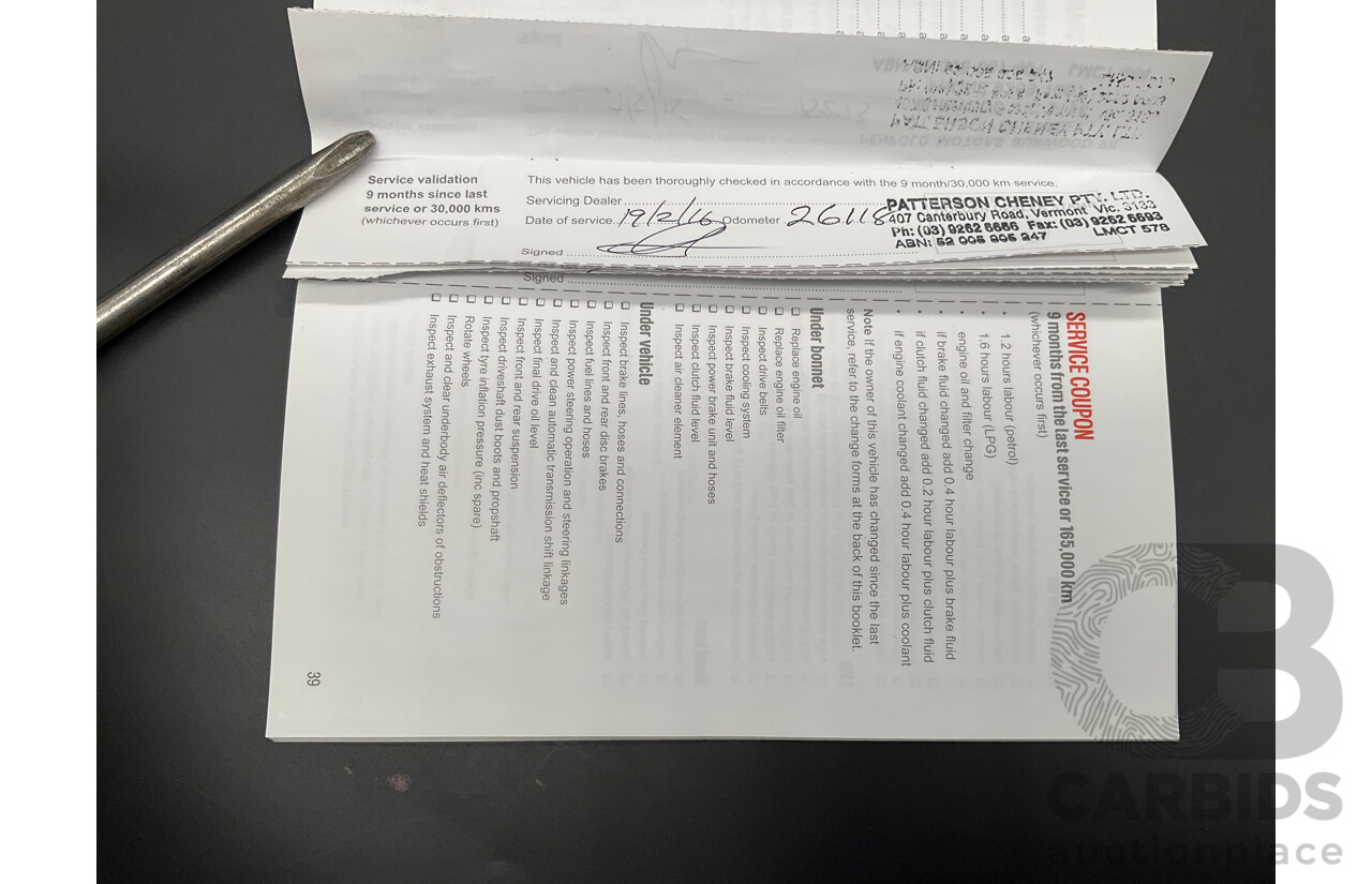 1/2014 Holden Commodore SS-V Redline VF 4d Sportwagon Prussian Steel Grey Metallic V8 6.0L