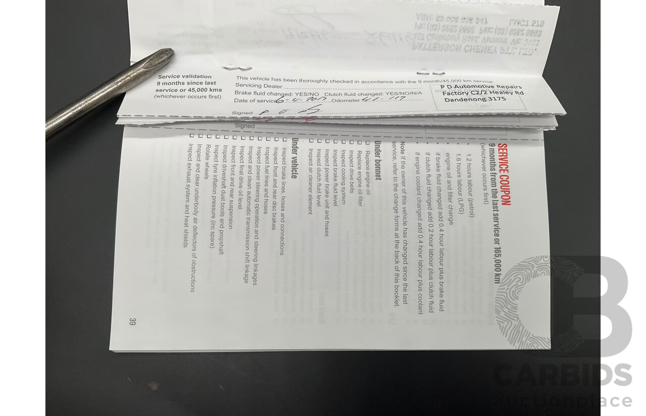 1/2014 Holden Commodore SS-V Redline VF 4d Sportwagon Prussian Steel Grey Metallic V8 6.0L