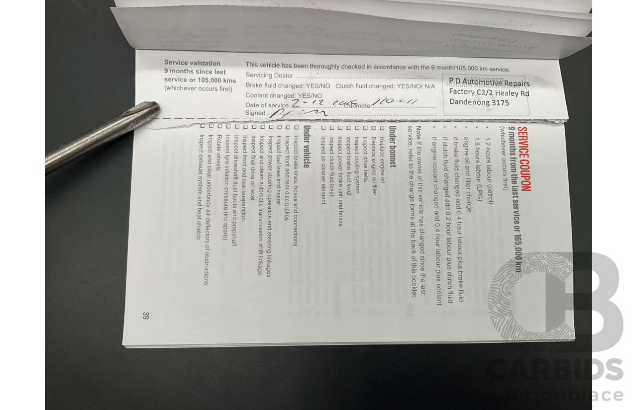 1/2014 Holden Commodore SS-V Redline VF 4d Sportwagon Prussian Steel Grey Metallic V8 6.0L