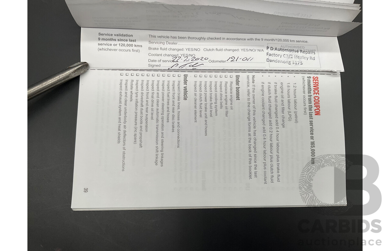 1/2014 Holden Commodore SS-V Redline VF 4d Sportwagon Prussian Steel Grey Metallic V8 6.0L