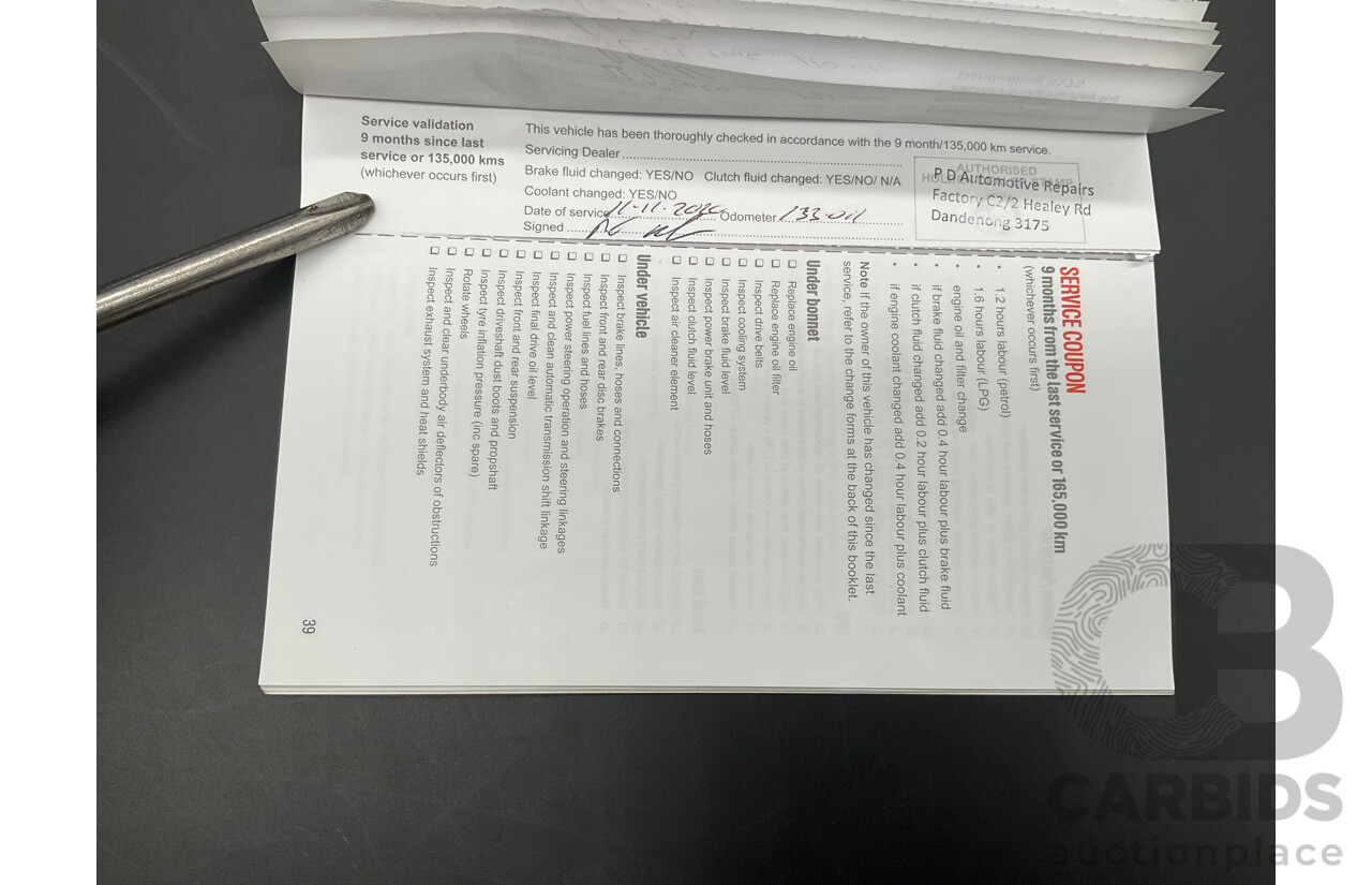 1/2014 Holden Commodore SS-V Redline VF 4d Sportwagon Prussian Steel Grey Metallic V8 6.0L