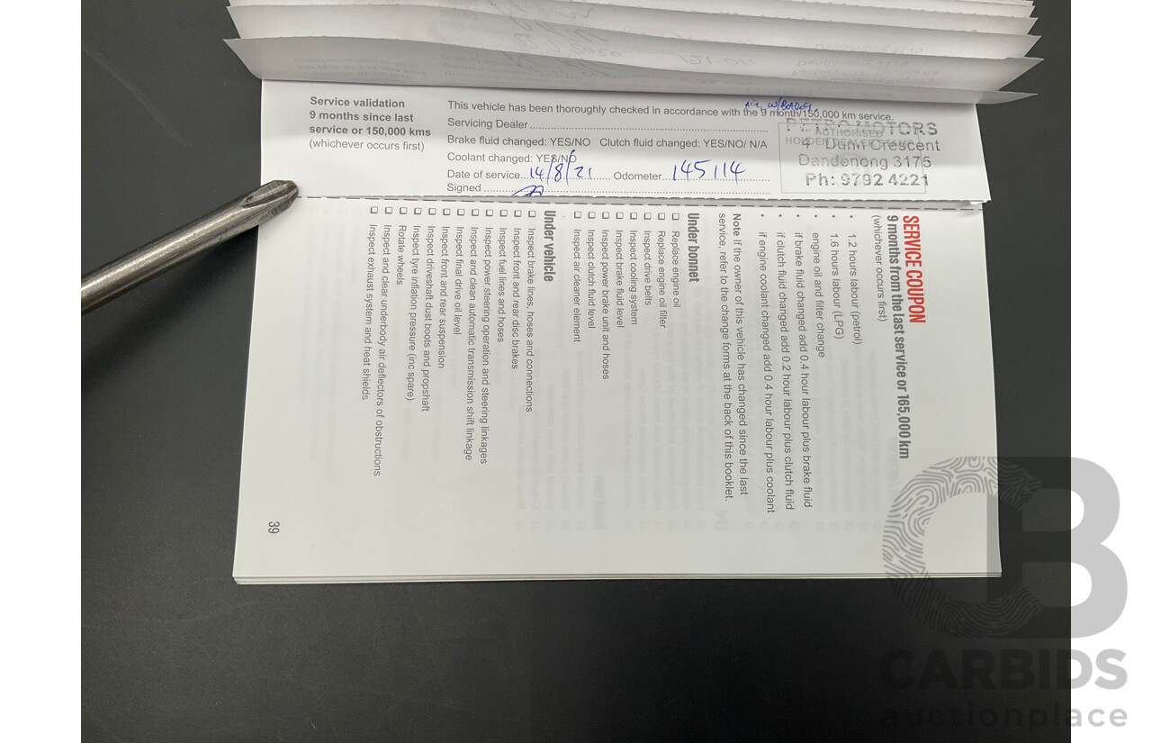 1/2014 Holden Commodore SS-V Redline VF 4d Sportwagon Prussian Steel Grey Metallic V8 6.0L