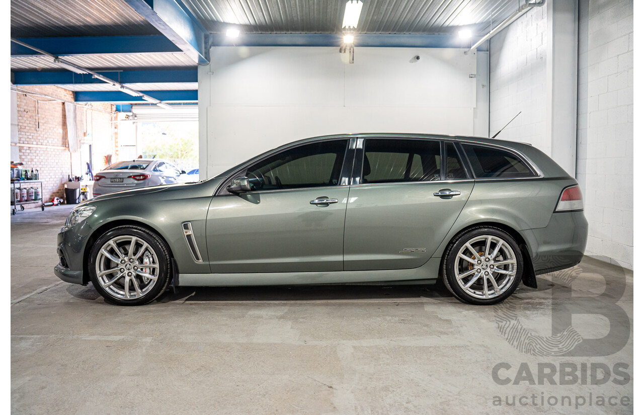 1/2014 Holden Commodore SS-V Redline VF 4d Sportwagon Prussian Steel Grey Metallic V8 6.0L