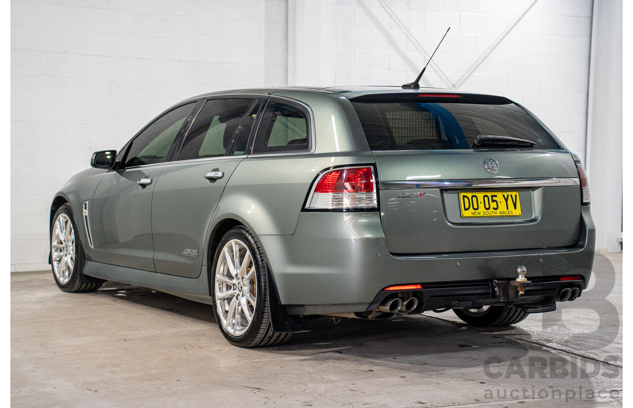 1/2014 Holden Commodore SS-V Redline VF 4d Sportwagon Prussian Steel Grey Metallic V8 6.0L