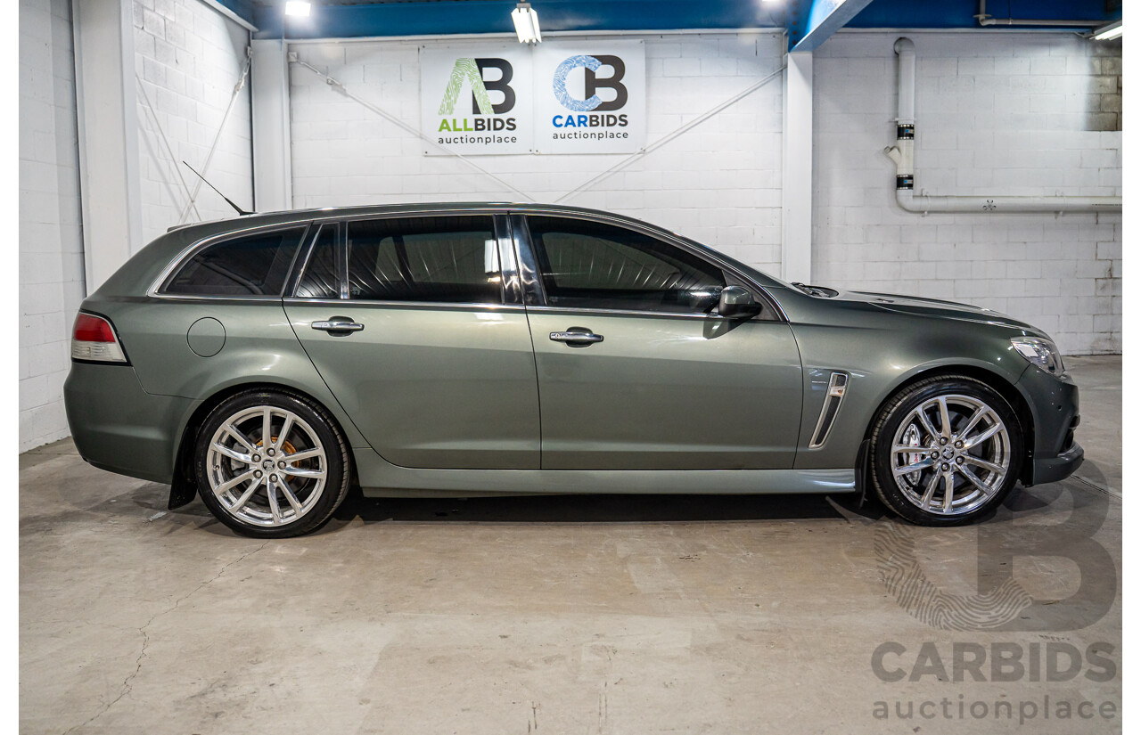 1/2014 Holden Commodore SS-V Redline VF 4d Sportwagon Prussian Steel Grey Metallic V8 6.0L