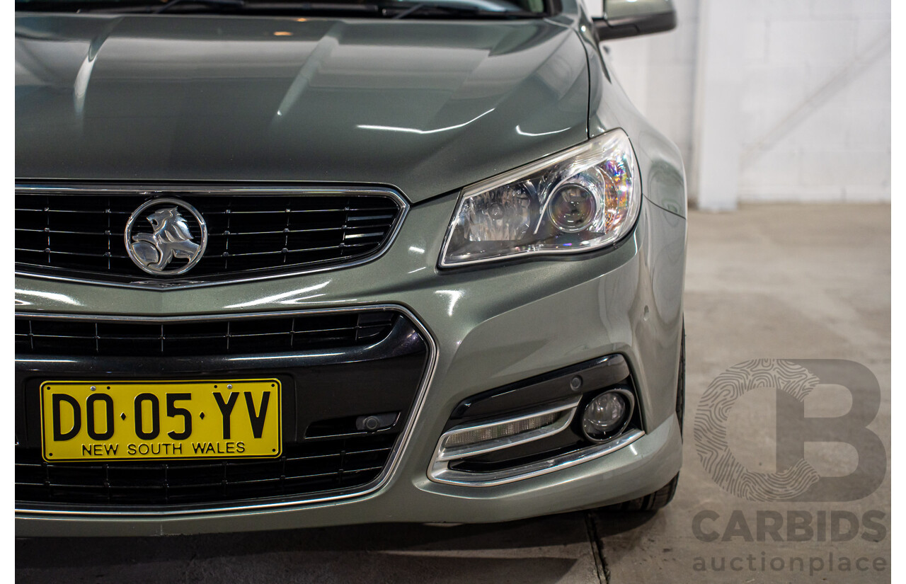 1/2014 Holden Commodore SS-V Redline VF 4d Sportwagon Prussian Steel Grey Metallic V8 6.0L