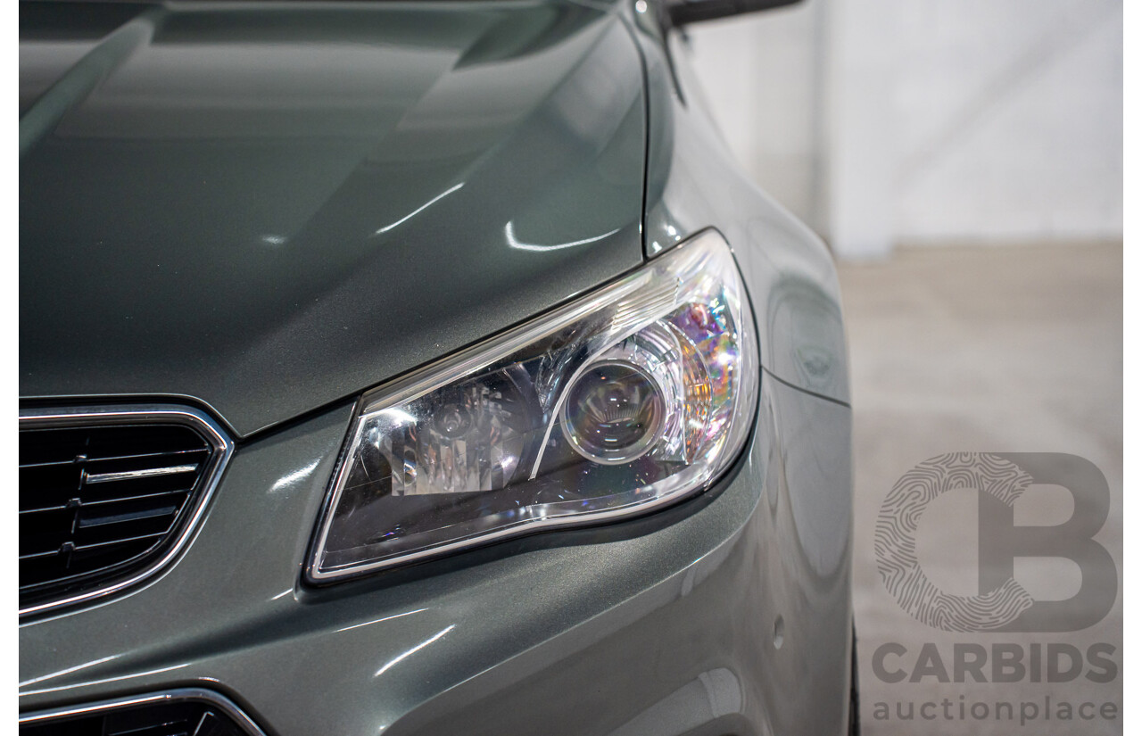 1/2014 Holden Commodore SS-V Redline VF 4d Sportwagon Prussian Steel Grey Metallic V8 6.0L