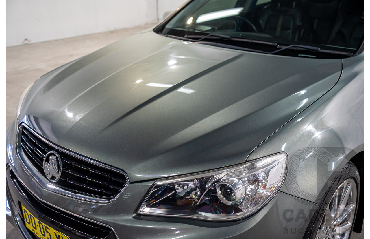 1/2014 Holden Commodore SS-V Redline VF 4d Sportwagon Prussian Steel Grey Metallic V8 6.0L