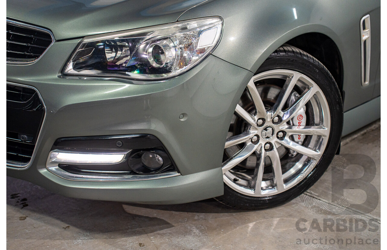 1/2014 Holden Commodore SS-V Redline VF 4d Sportwagon Prussian Steel Grey Metallic V8 6.0L