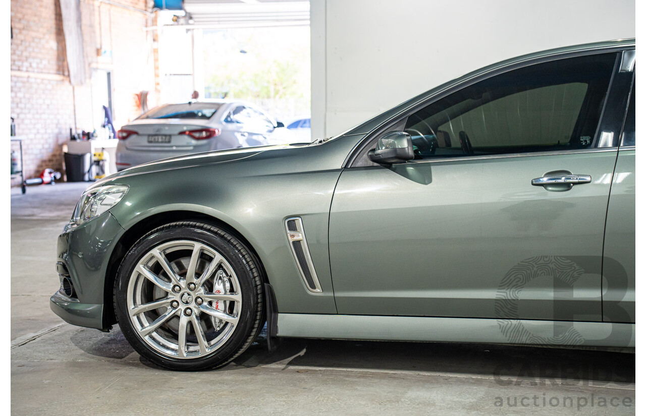 1/2014 Holden Commodore SS-V Redline VF 4d Sportwagon Prussian Steel Grey Metallic V8 6.0L