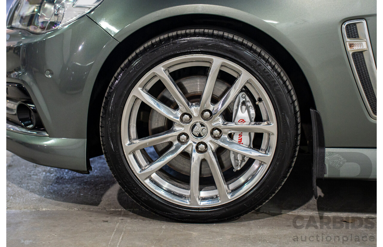 1/2014 Holden Commodore SS-V Redline VF 4d Sportwagon Prussian Steel Grey Metallic V8 6.0L