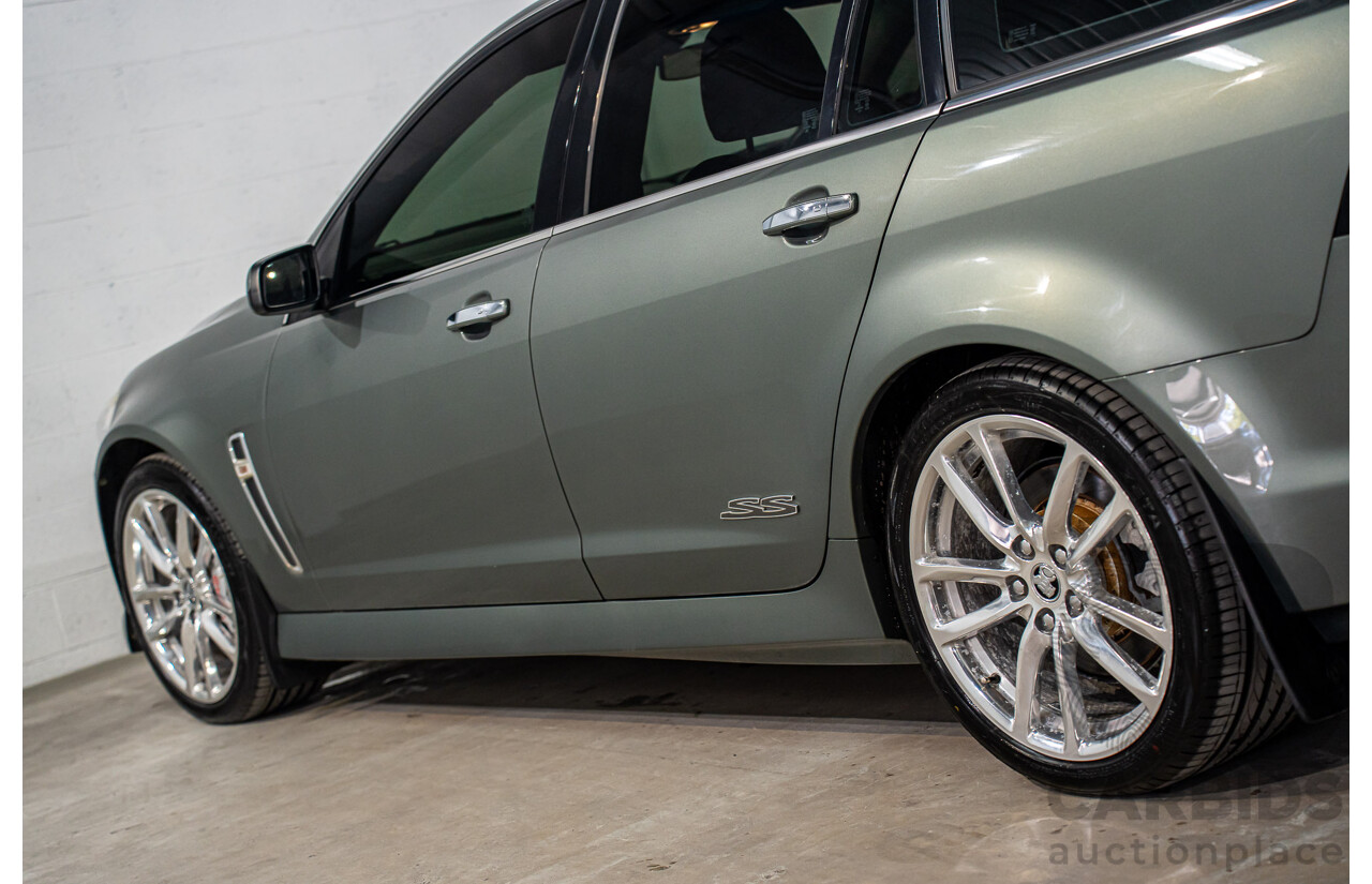 1/2014 Holden Commodore SS-V Redline VF 4d Sportwagon Prussian Steel Grey Metallic V8 6.0L