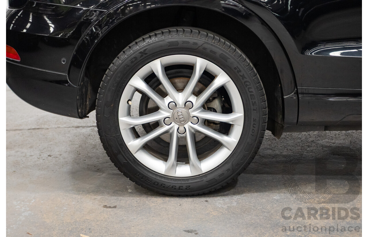 07/2014 Audi Q3 TFSI Quattro (AWD) 125kw 8U MY14 4d Wagon Phantom Black Pearl Turbo 2.0L