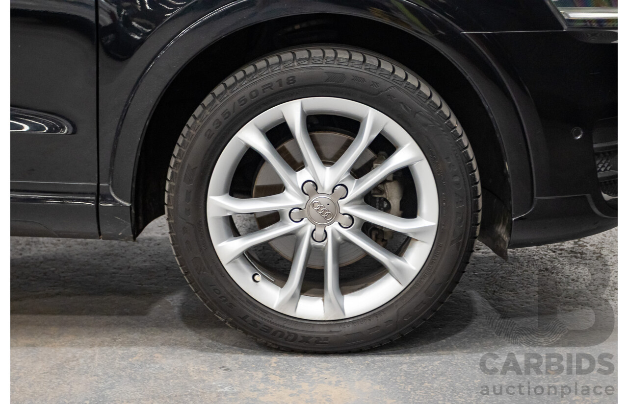 07/2014 Audi Q3 TFSI Quattro (AWD) 125kw 8U MY14 4d Wagon Phantom Black Pearl Turbo 2.0L