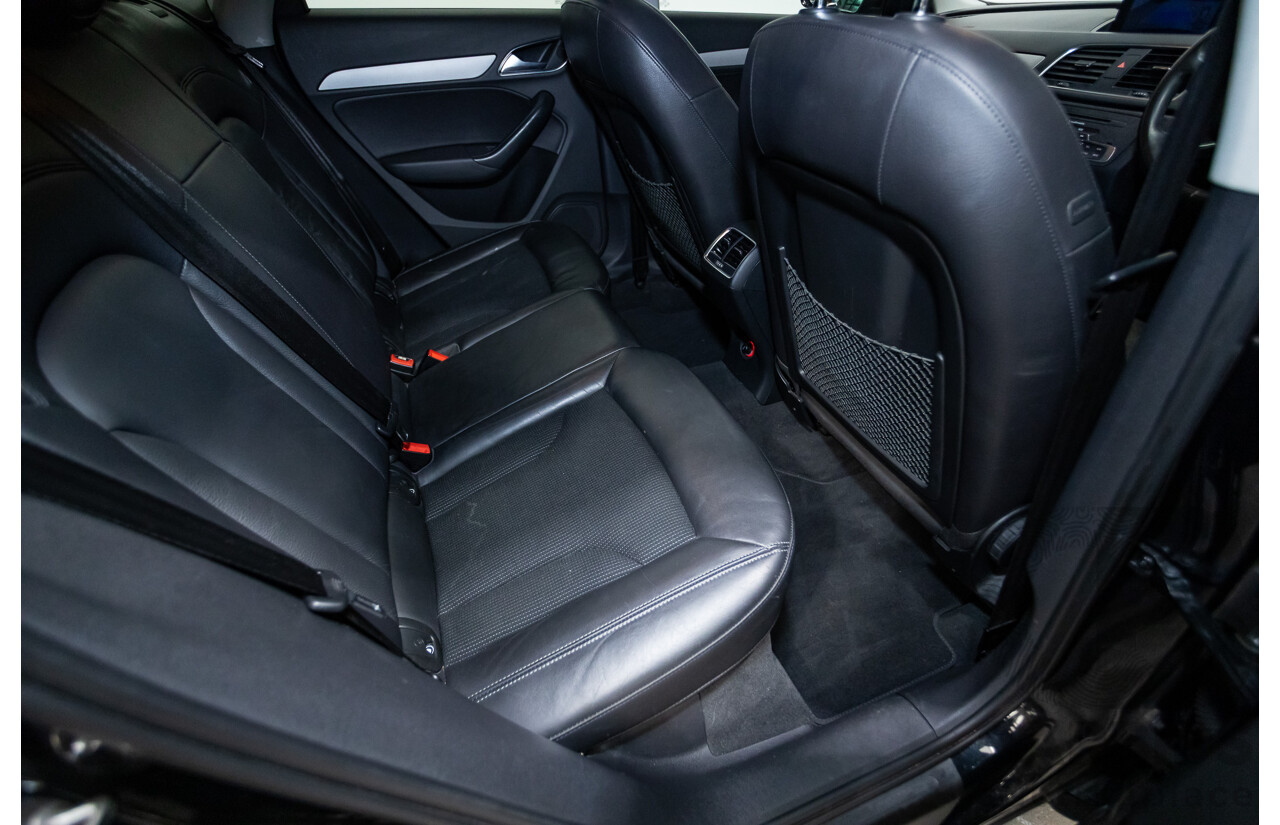 07/2014 Audi Q3 TFSI Quattro (AWD) 125kw 8U MY14 4d Wagon Phantom Black Pearl Turbo 2.0L