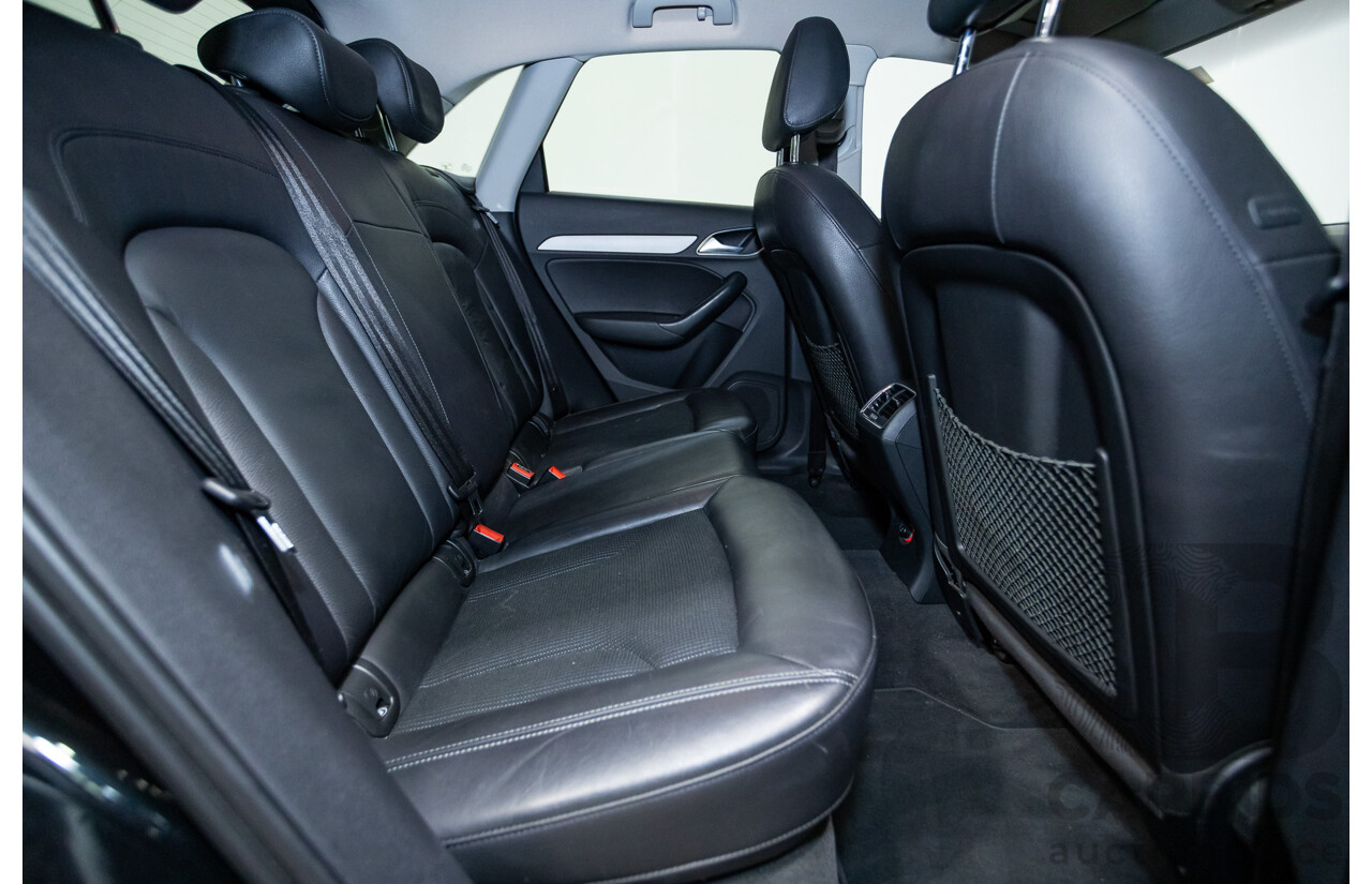 07/2014 Audi Q3 TFSI Quattro (AWD) 125kw 8U MY14 4d Wagon Phantom Black Pearl Turbo 2.0L