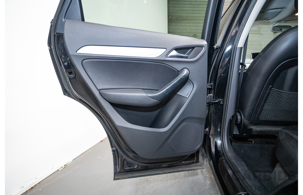 07/2014 Audi Q3 TFSI Quattro (AWD) 125kw 8U MY14 4d Wagon Phantom Black Pearl Turbo 2.0L